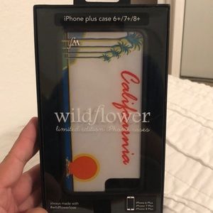 Wildflower IPhone 6+ 7+ 8+Case